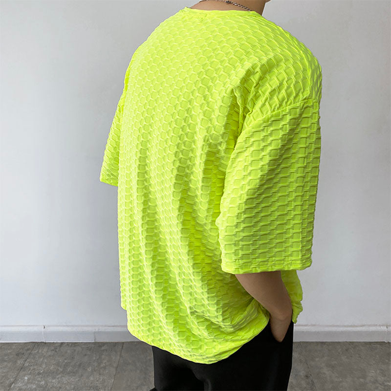 Fluorescent Green Short Sleeve T-Shirt