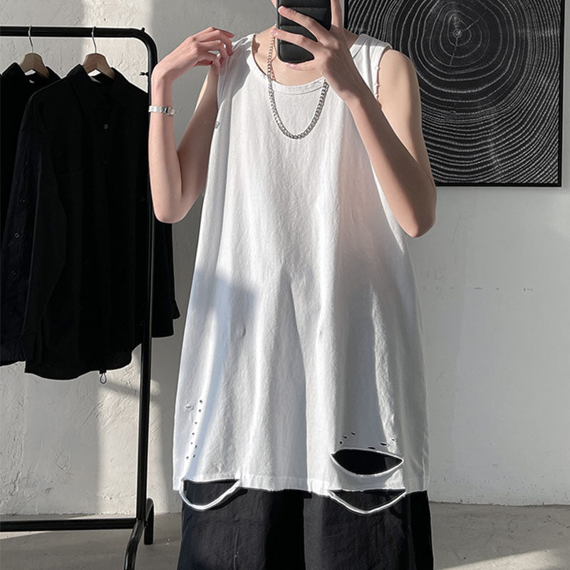 Summer Hole Sleeveless T-shirt