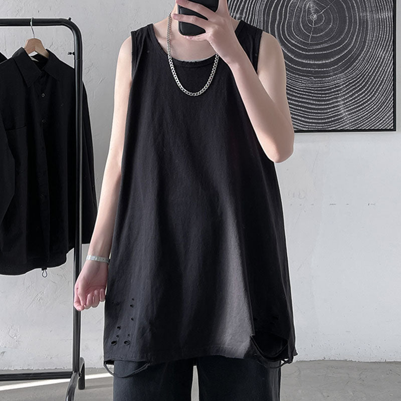 Summer Hole Sleeveless T-shirt