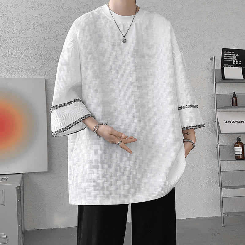 Summer Loose Three-quarter Sleeve Tshirt