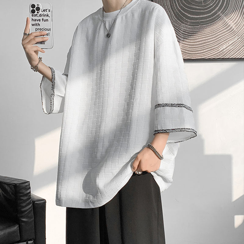 Summer Loose Three-quarter Sleeve Tshirt