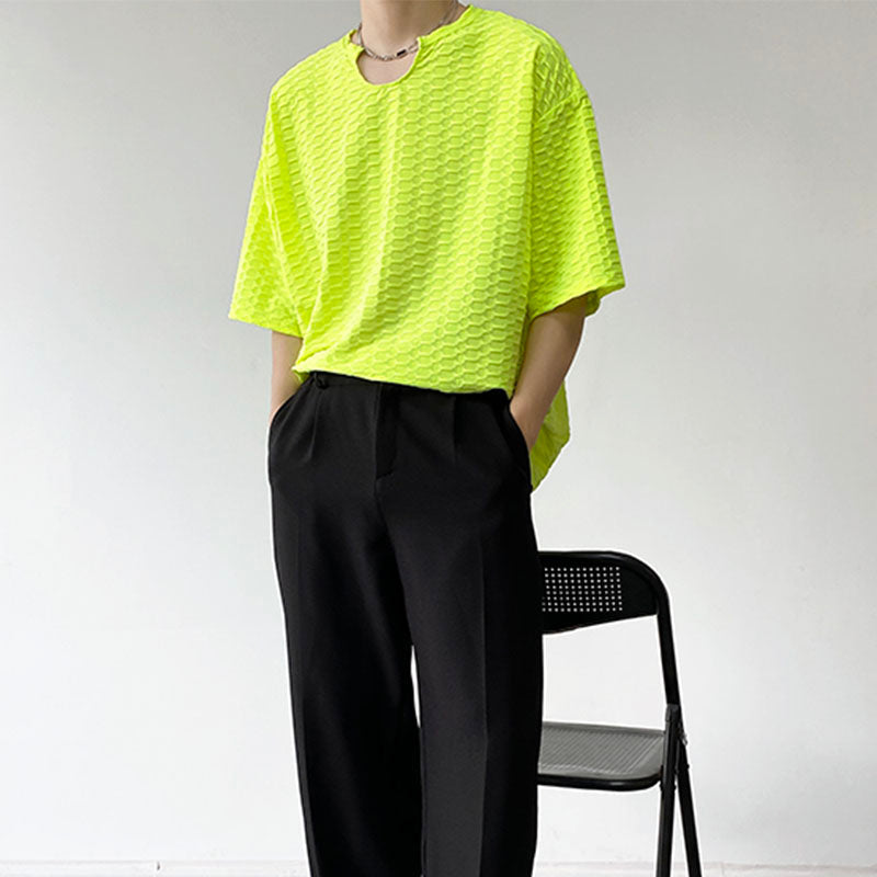 Fluorescent Green Short Sleeve T-Shirt