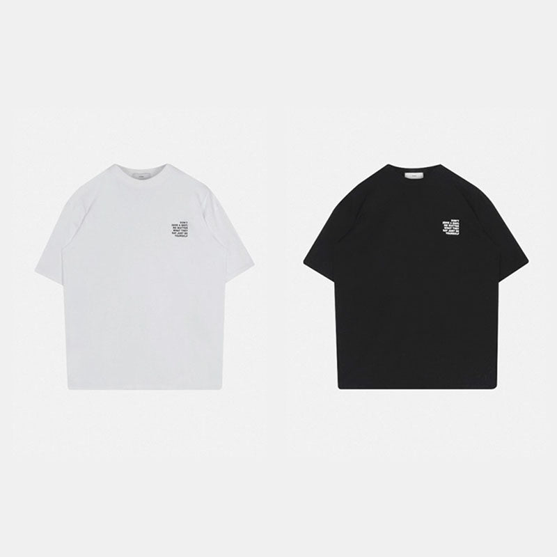 Letter Print Short Sleeve T-Shirt