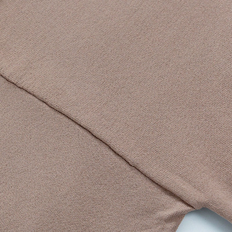 Solid Color Thin Knit Polo Shirt