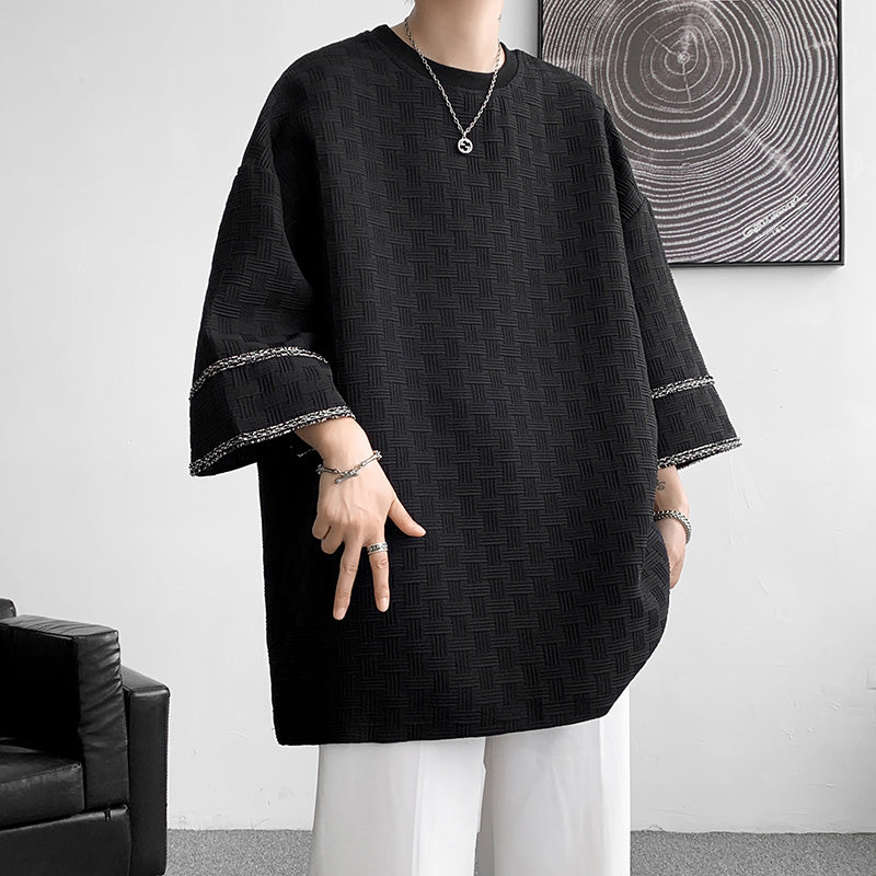 Summer Loose Three-quarter Sleeve Tshirt