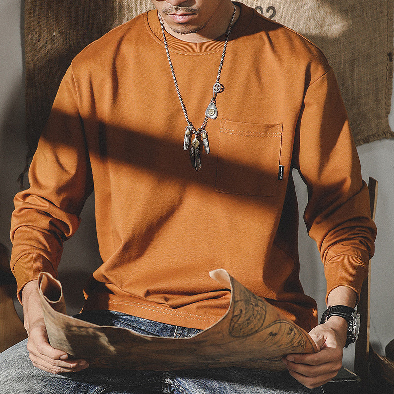 Men's British Vintage Long Sleeve Shirt