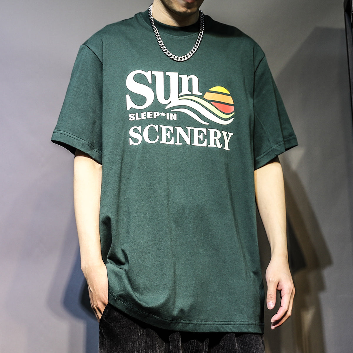 Sunrise Scenery Loose Tee