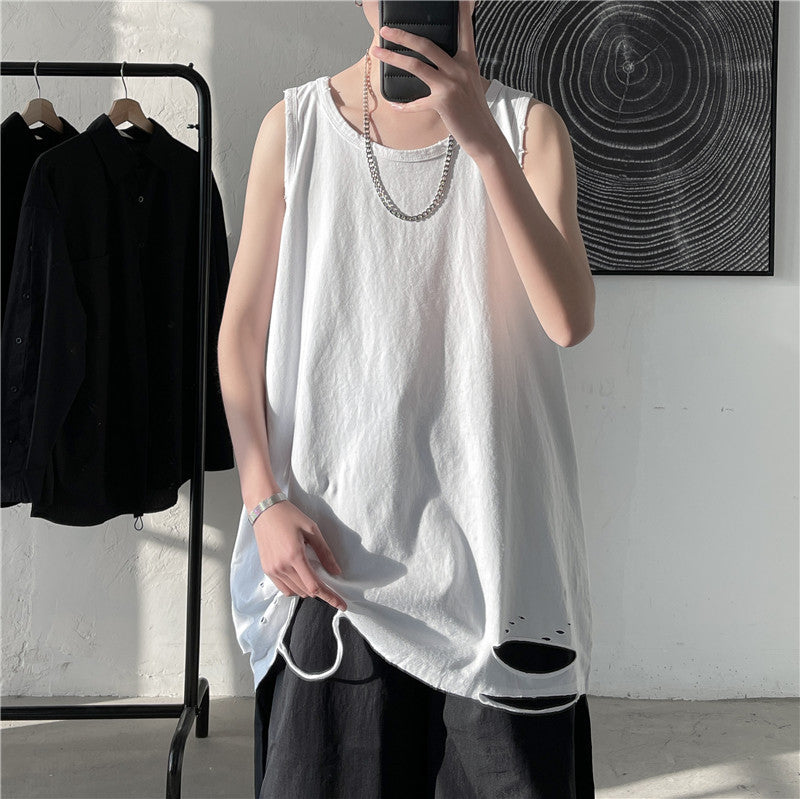 Summer Hole Sleeveless T-shirt