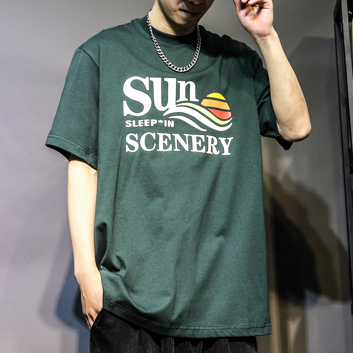 Sunrise Scenery Loose Tee