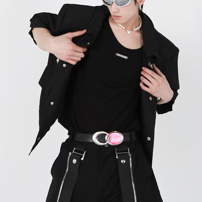 Double Shoulder Strap Bottoming Vest