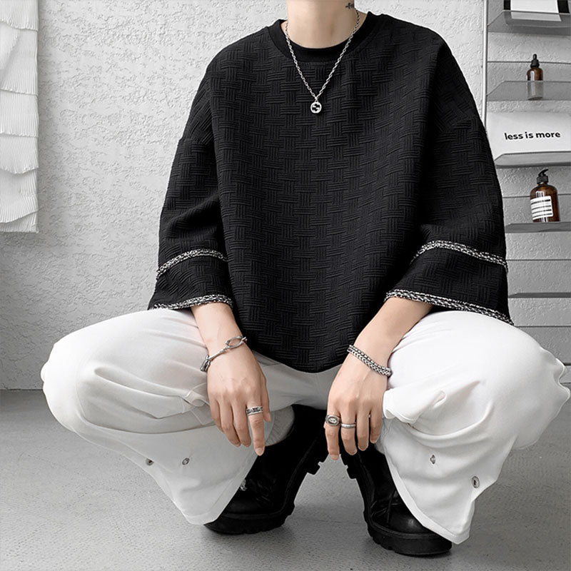 Summer Loose Three-quarter Sleeve Tshirt